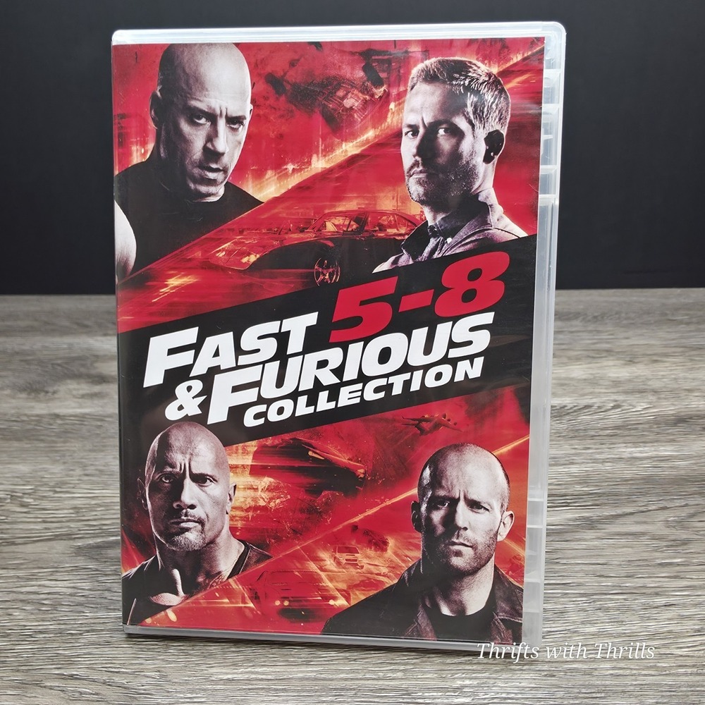 Fast & Furious Collection: 5-8 (DVD)‎
